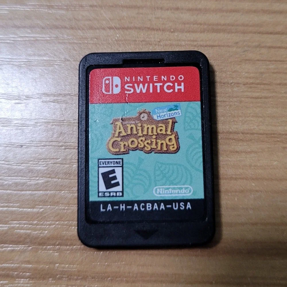 Animal Crossing New Horizons Nintendo Switch Video Game Cartridge No Case TESTED
